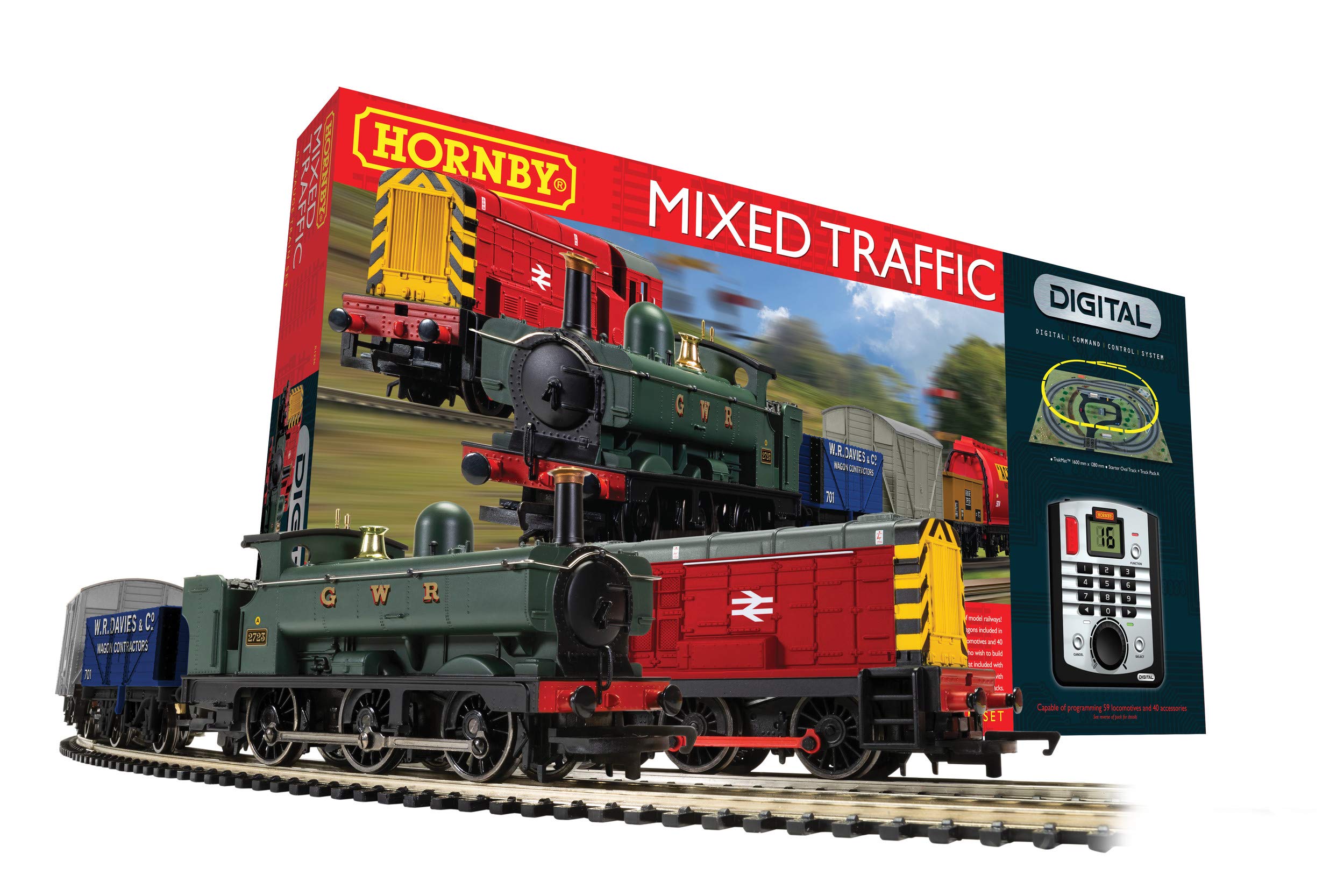 Hornby OO Gauge Mixed traffic train set - analogue : Amazon.sg: Toys